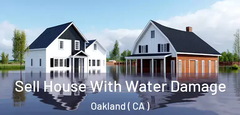 Sell House With Water Damage Oakland ( CA )