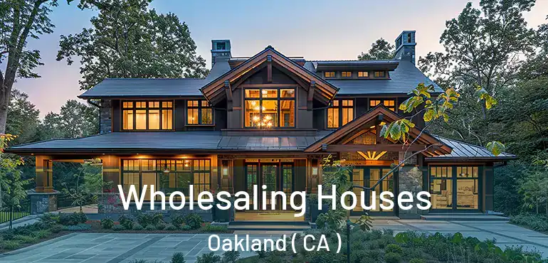  Wholesaling Houses Oakland ( CA )